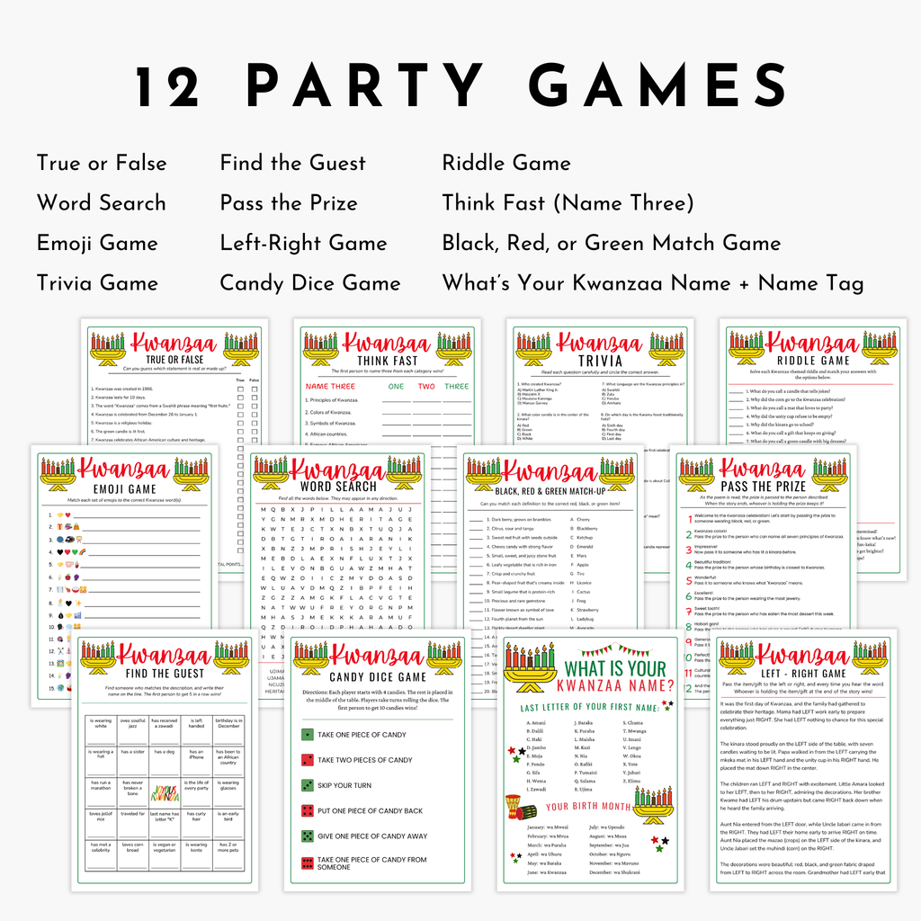 Kwanzaa Mega Game Bundle