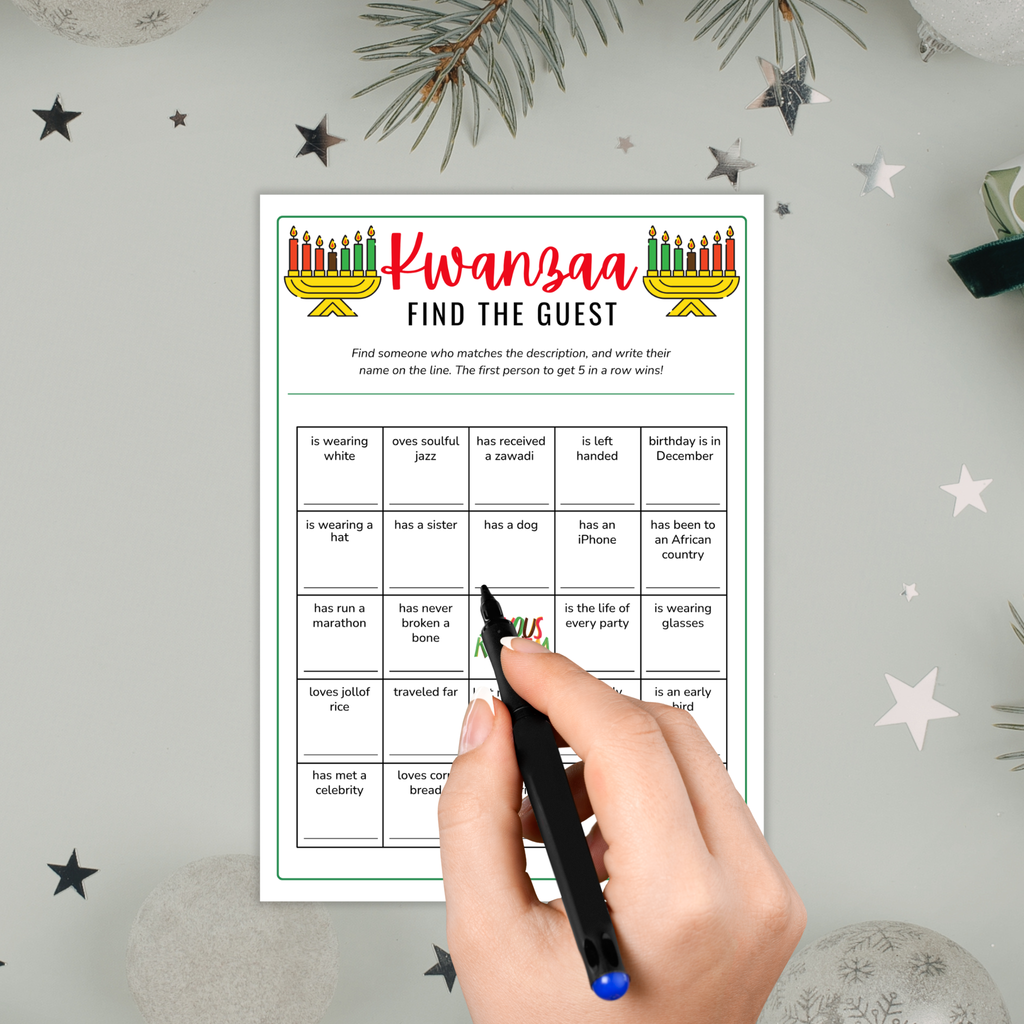Kwanzaa Find the Guest