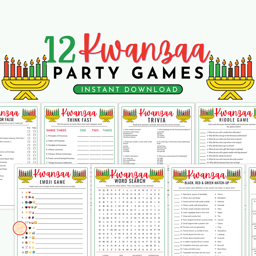 12 Kwanzaa Party Games