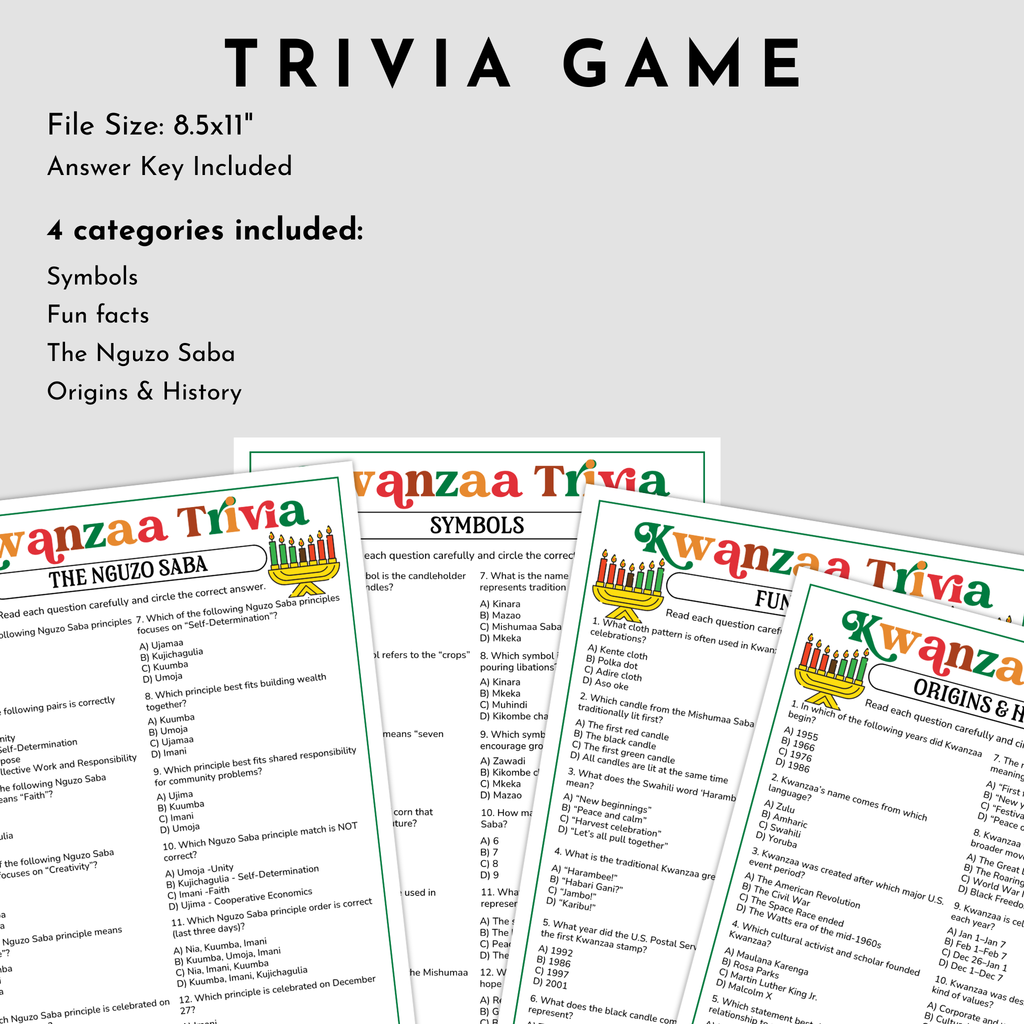 Kwanzaa Mega Game Bundle