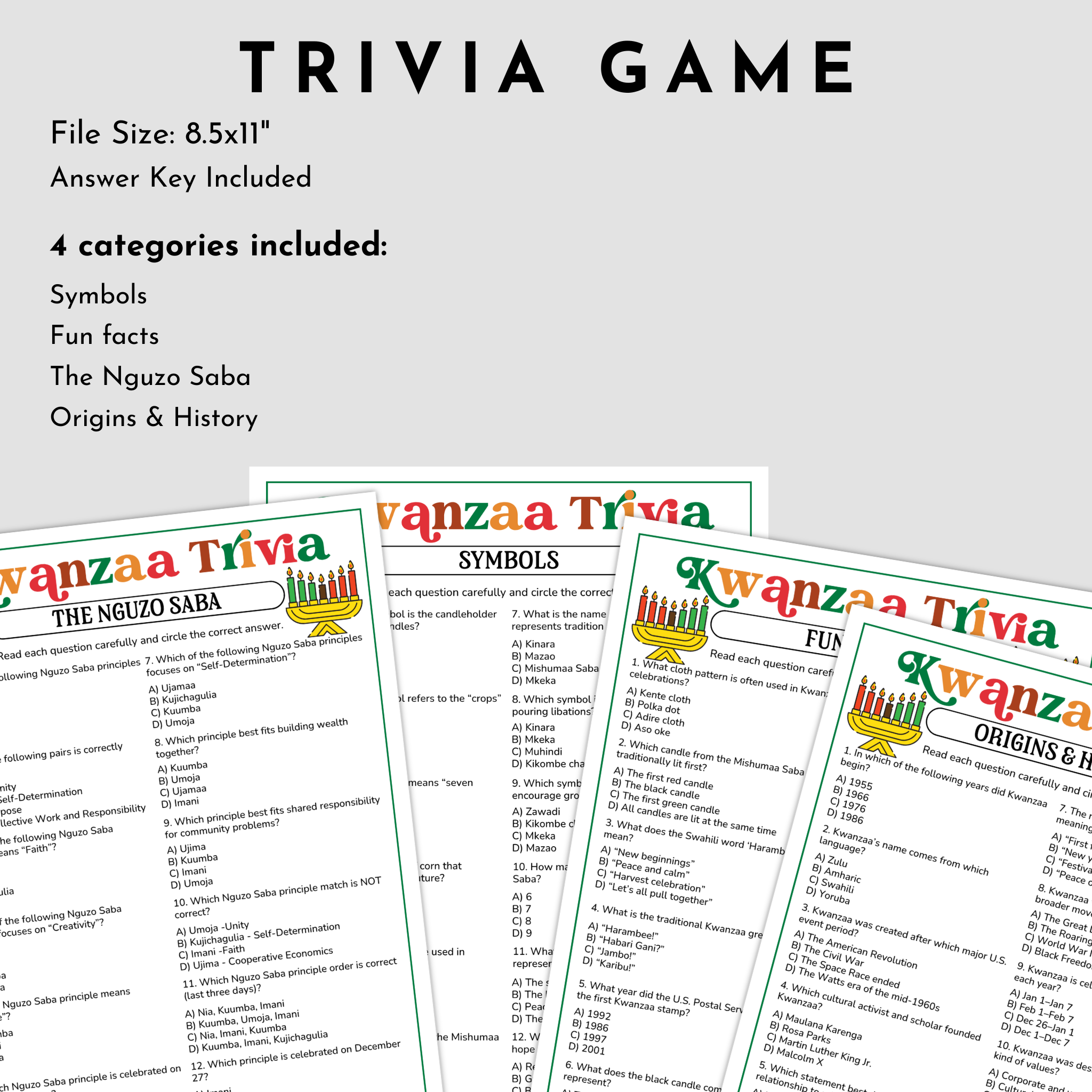 Kwanzaa Mega Game Bundle