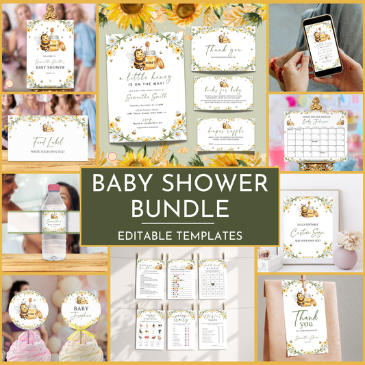 Bee Baby Shower Bundle
