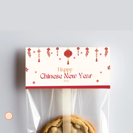 Chinese New Year Treat Bag Topper