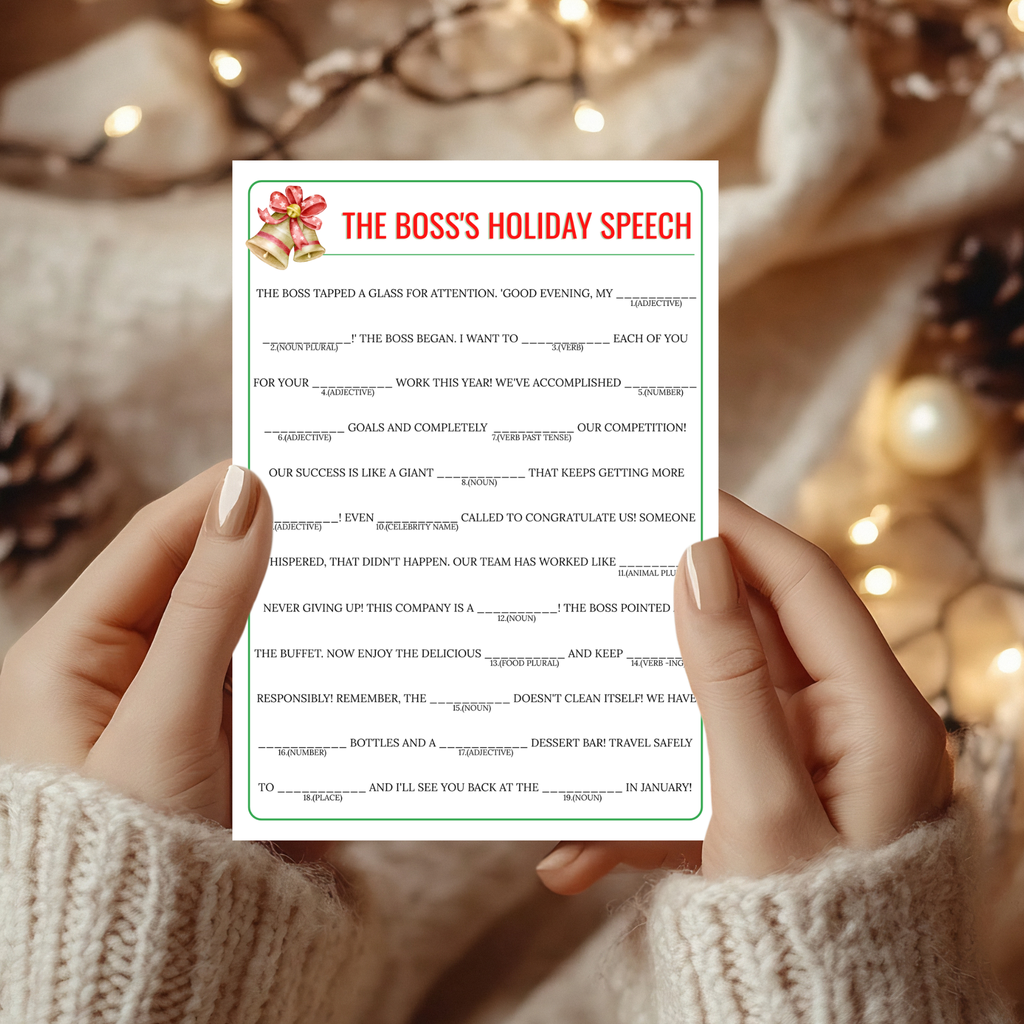 Holiday Office Party Games