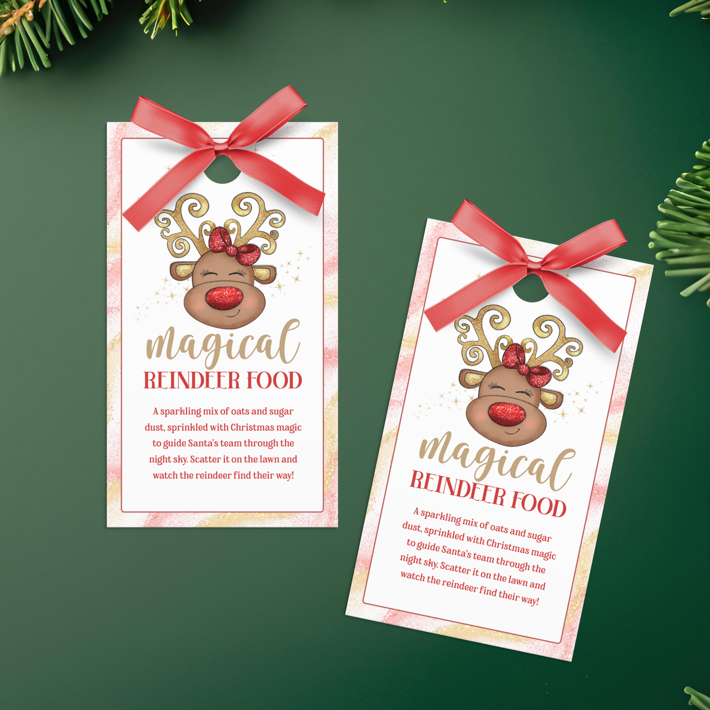 Magical Reindeer Food Tag