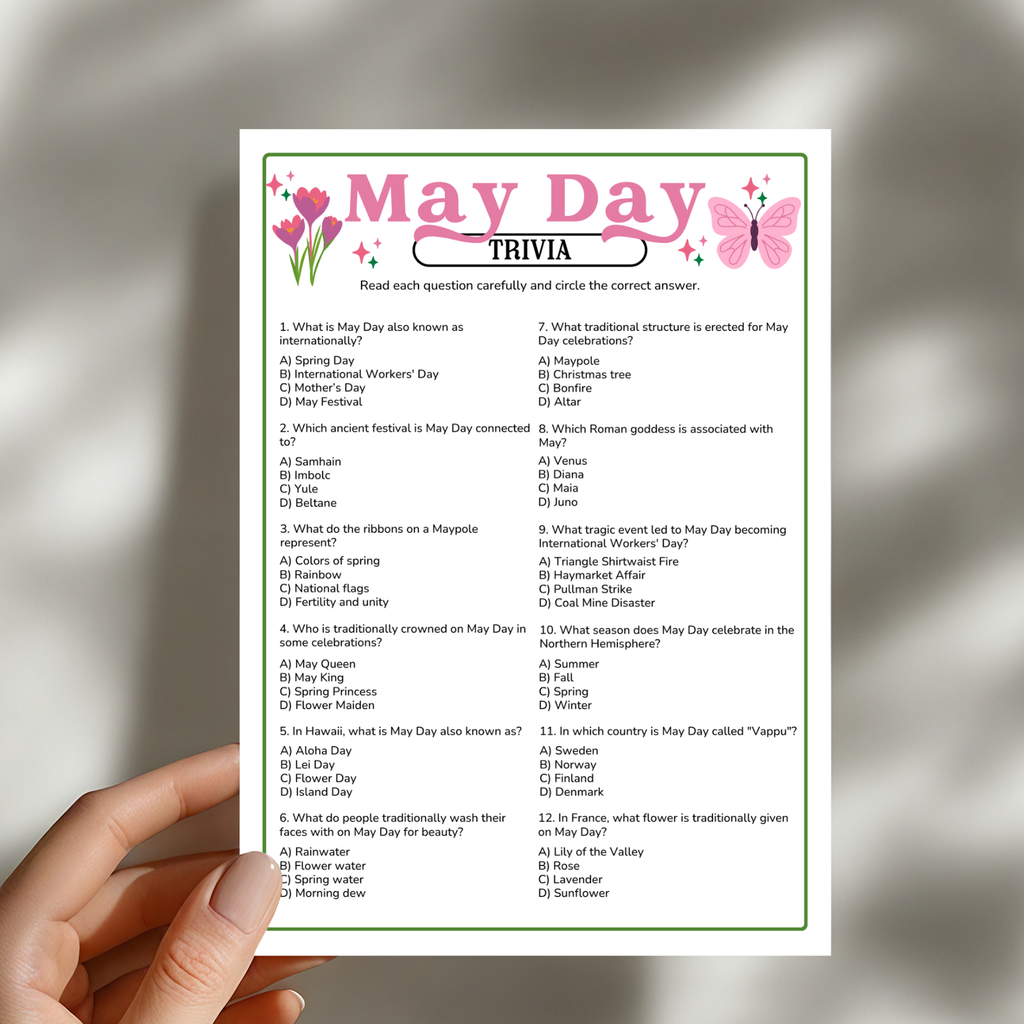 May Day Trivia Game