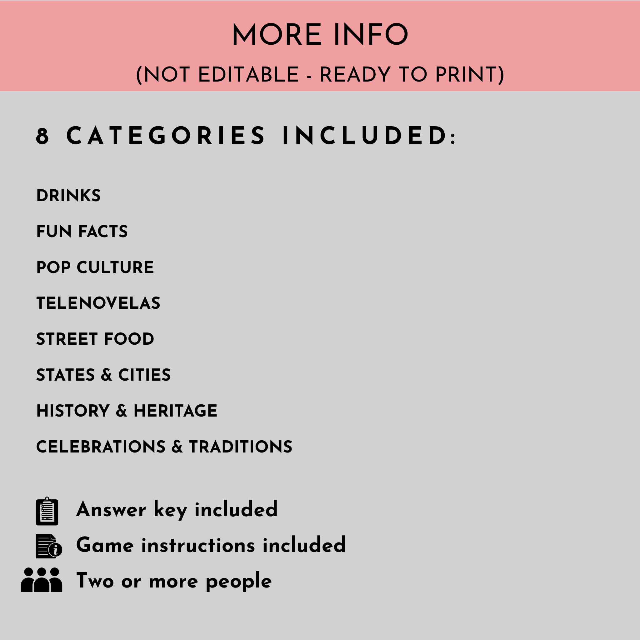 Mexico Trivia Bundle