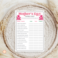 Think Fast Game | Mother's Day