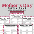 Mother's Day Trivia Game Bundle