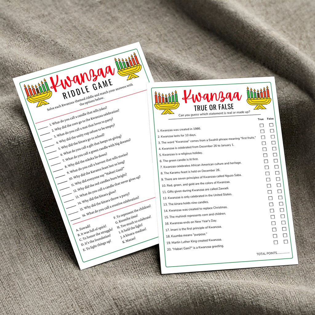 12 Kwanzaa Party Games