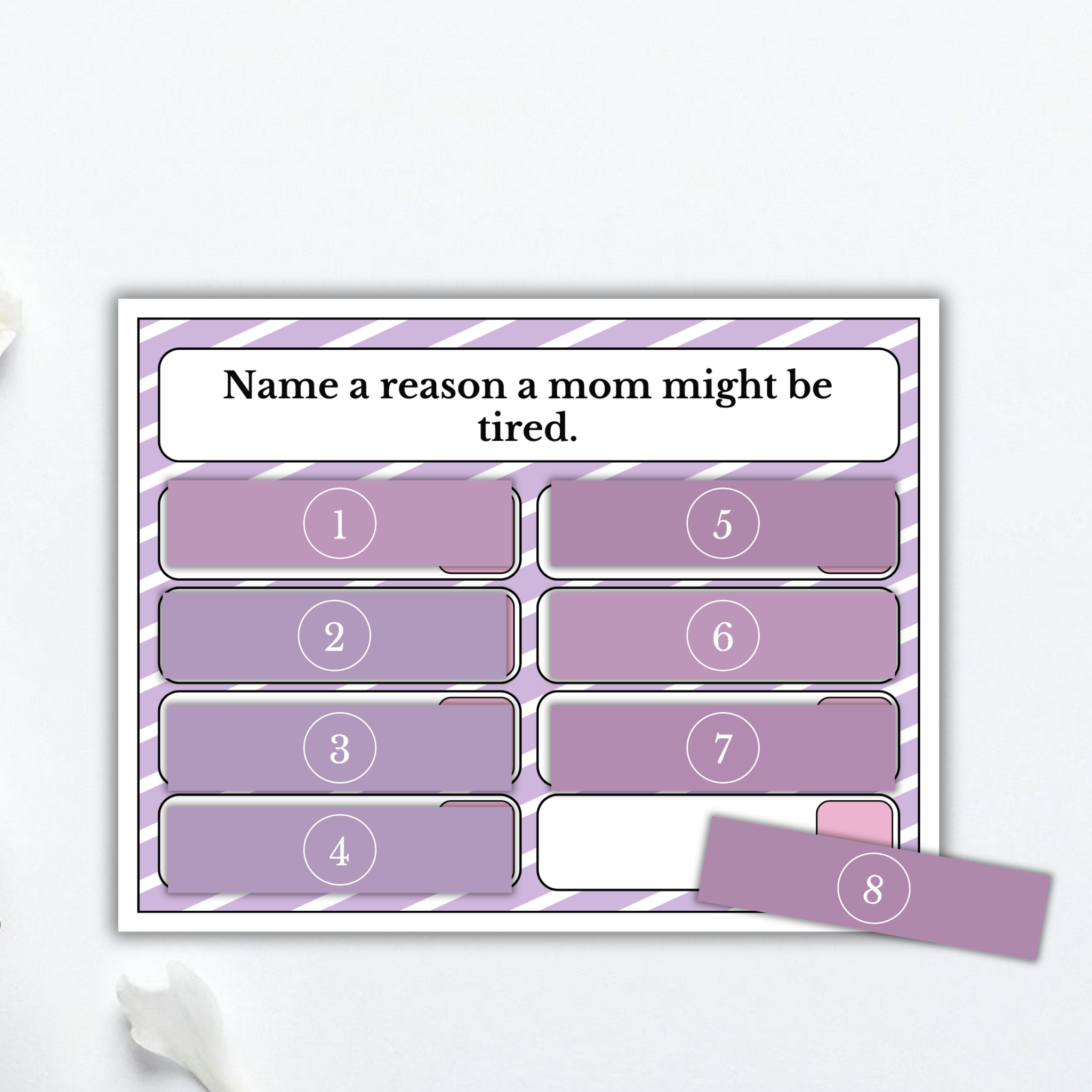 Mother's Day Friendly Squabble Game