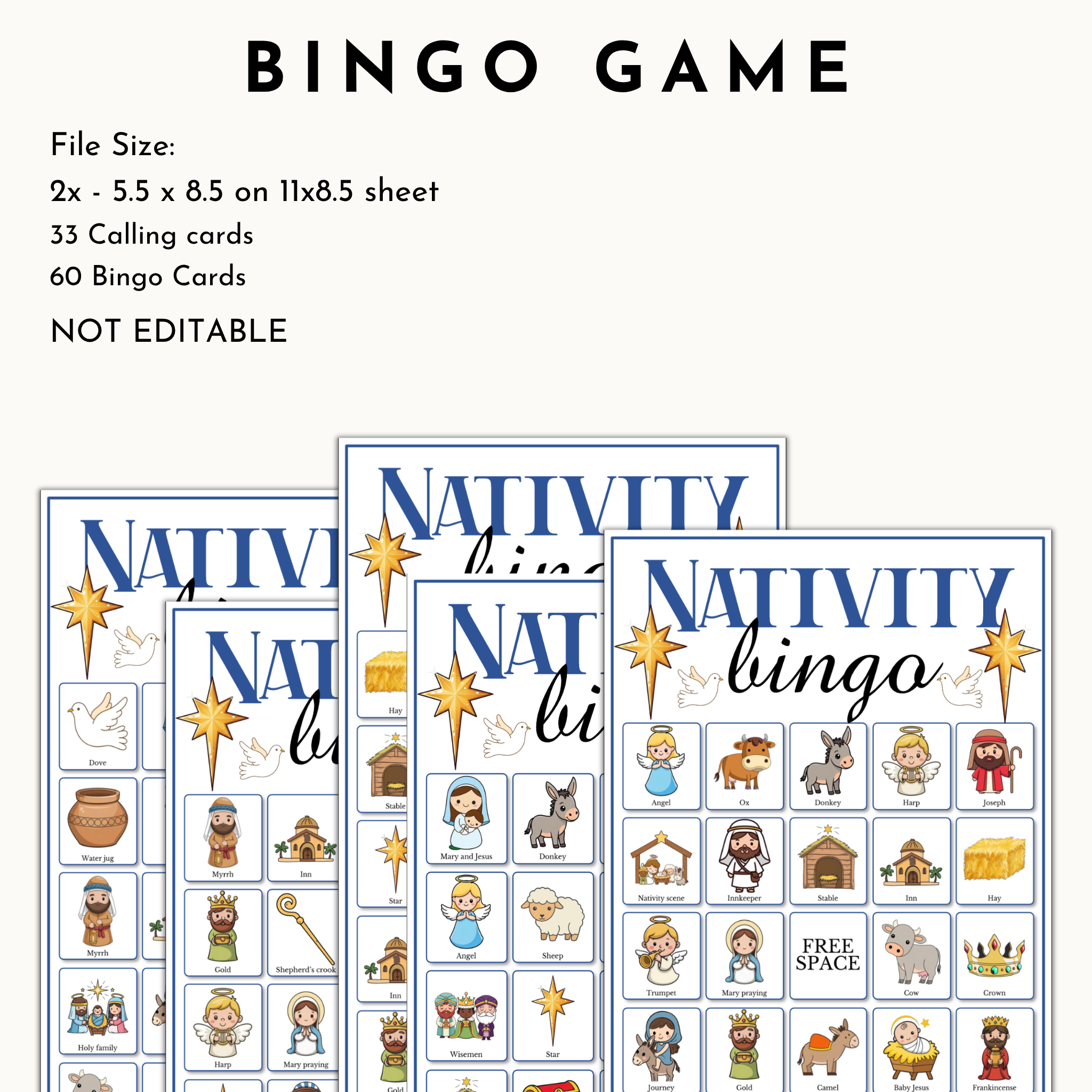 Nativity Mega Bundle Game