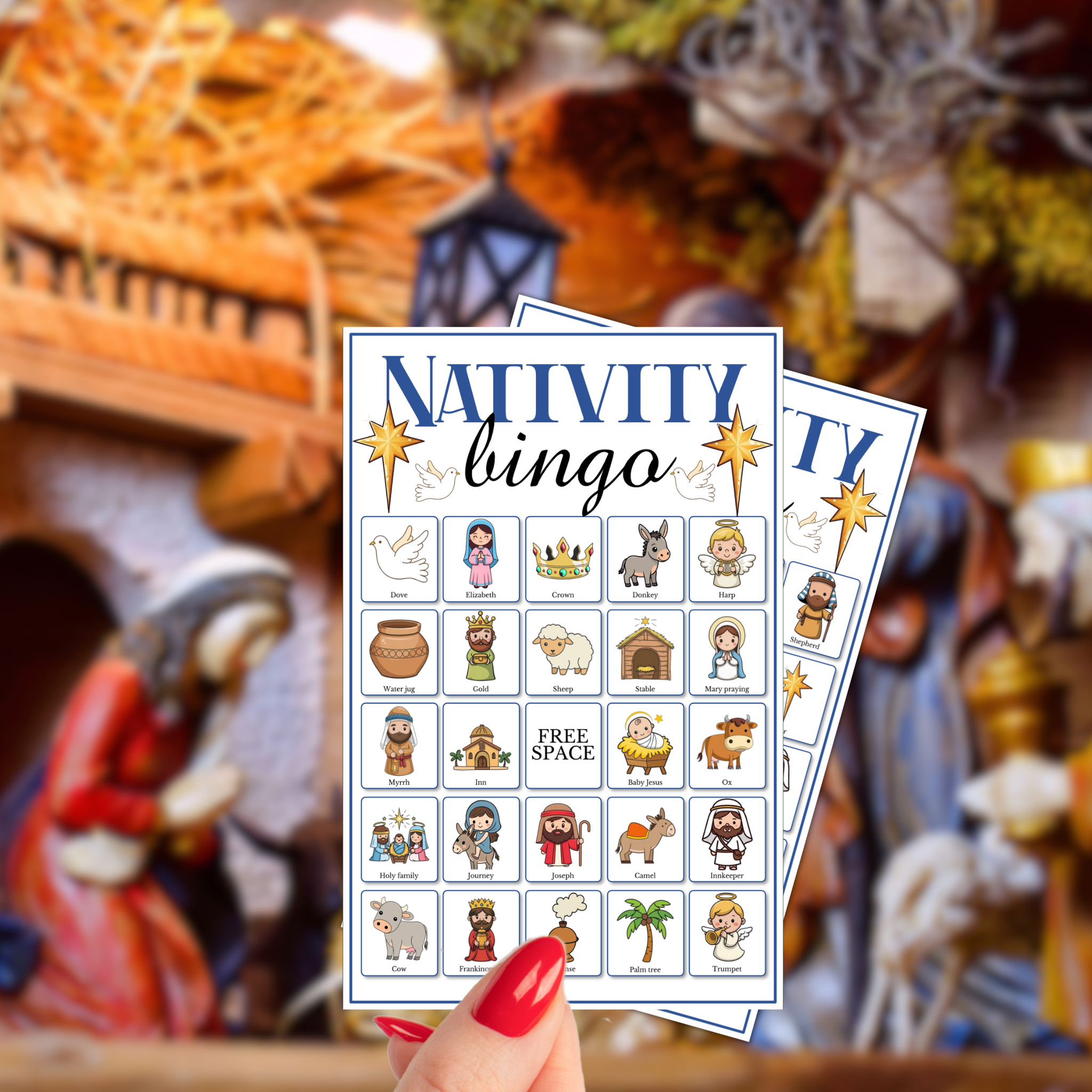 Nativity Bingo Game
