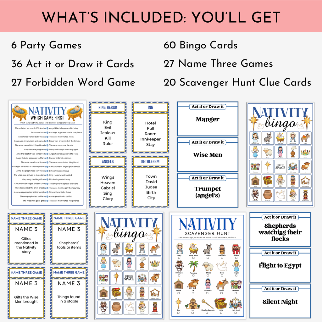 Nativity Mega Bundle Game