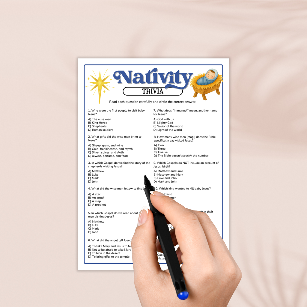 Nativity Trivia Game