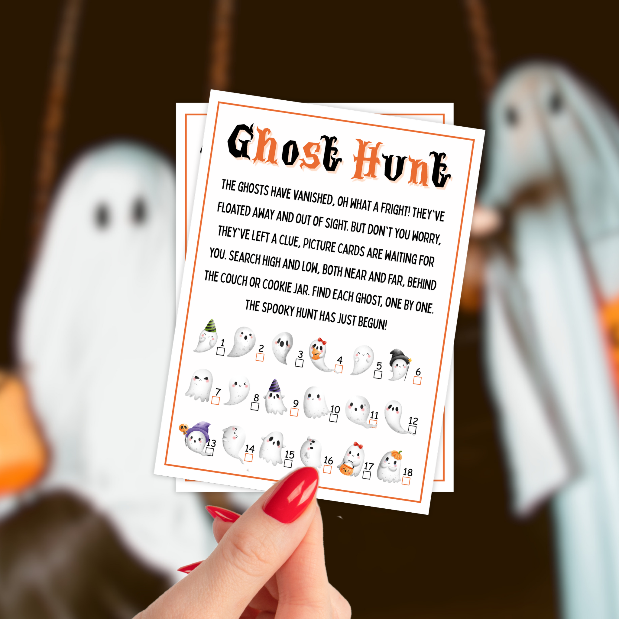 Ghost Scavenger Hunt