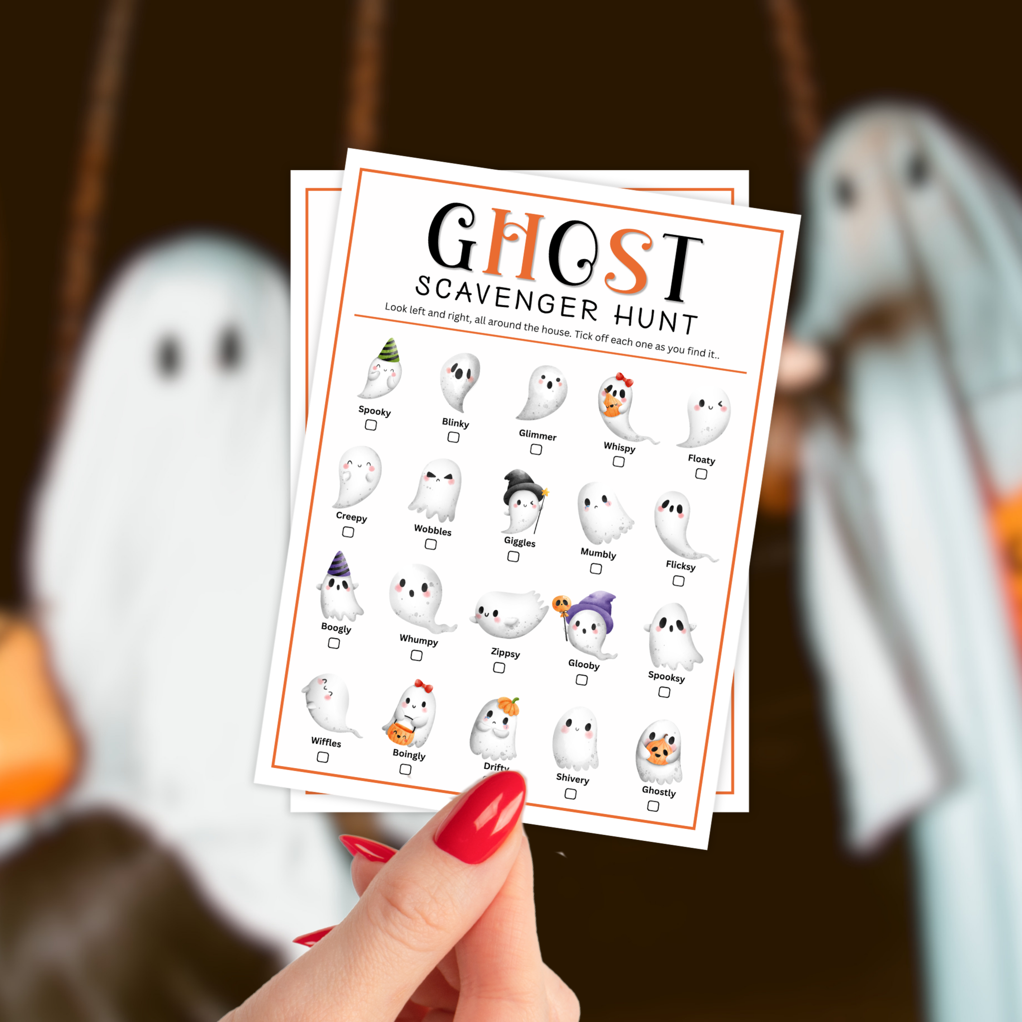 Ghost Scavenger Hunt