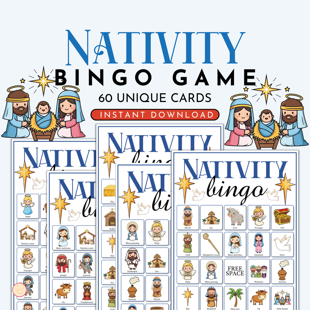 Nativity Bingo Game