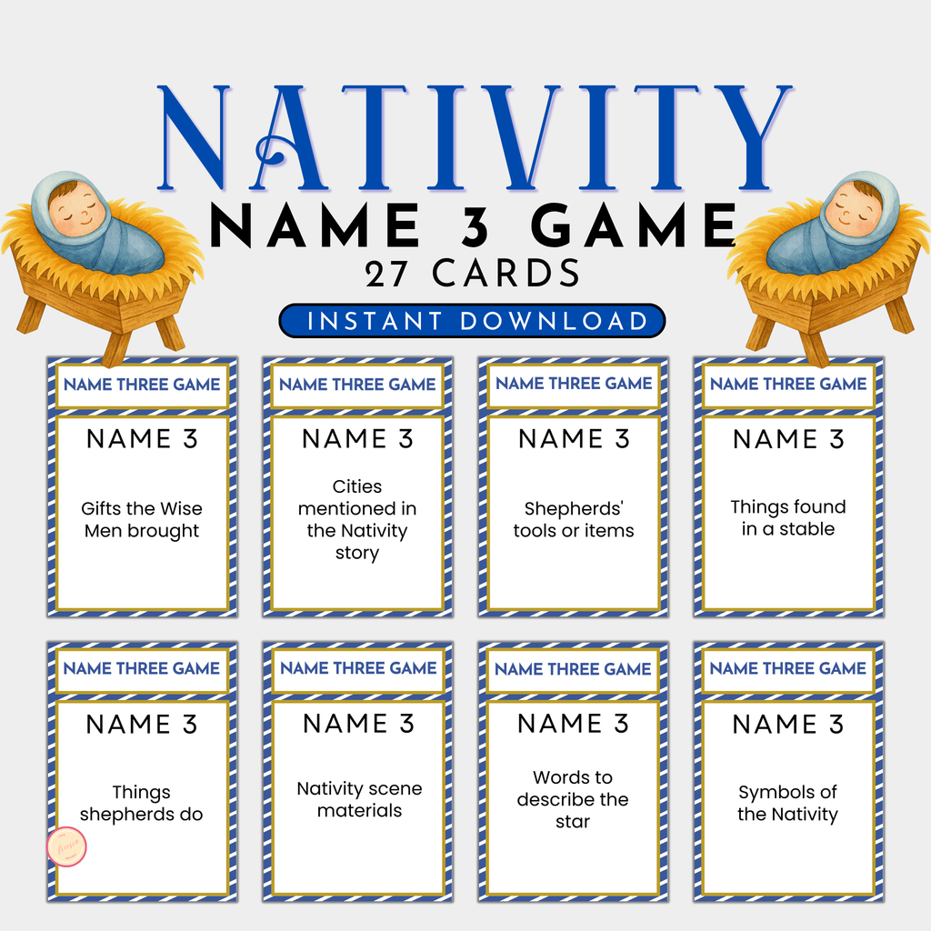 Nativity Forbidden Word Game