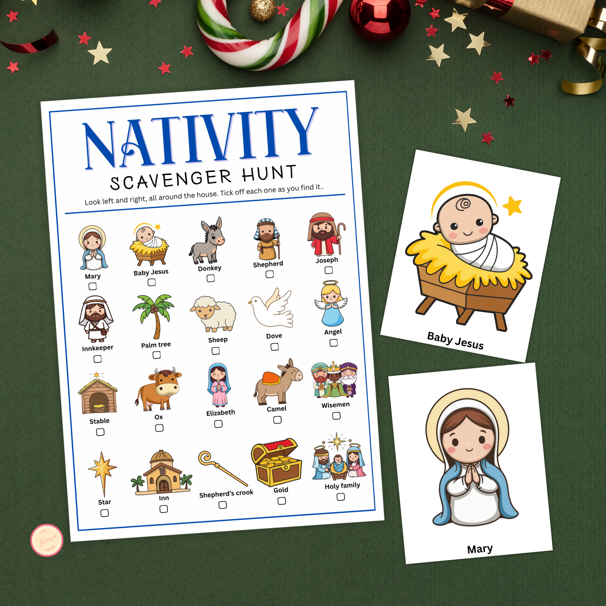 Nativity Scavenger Hunt