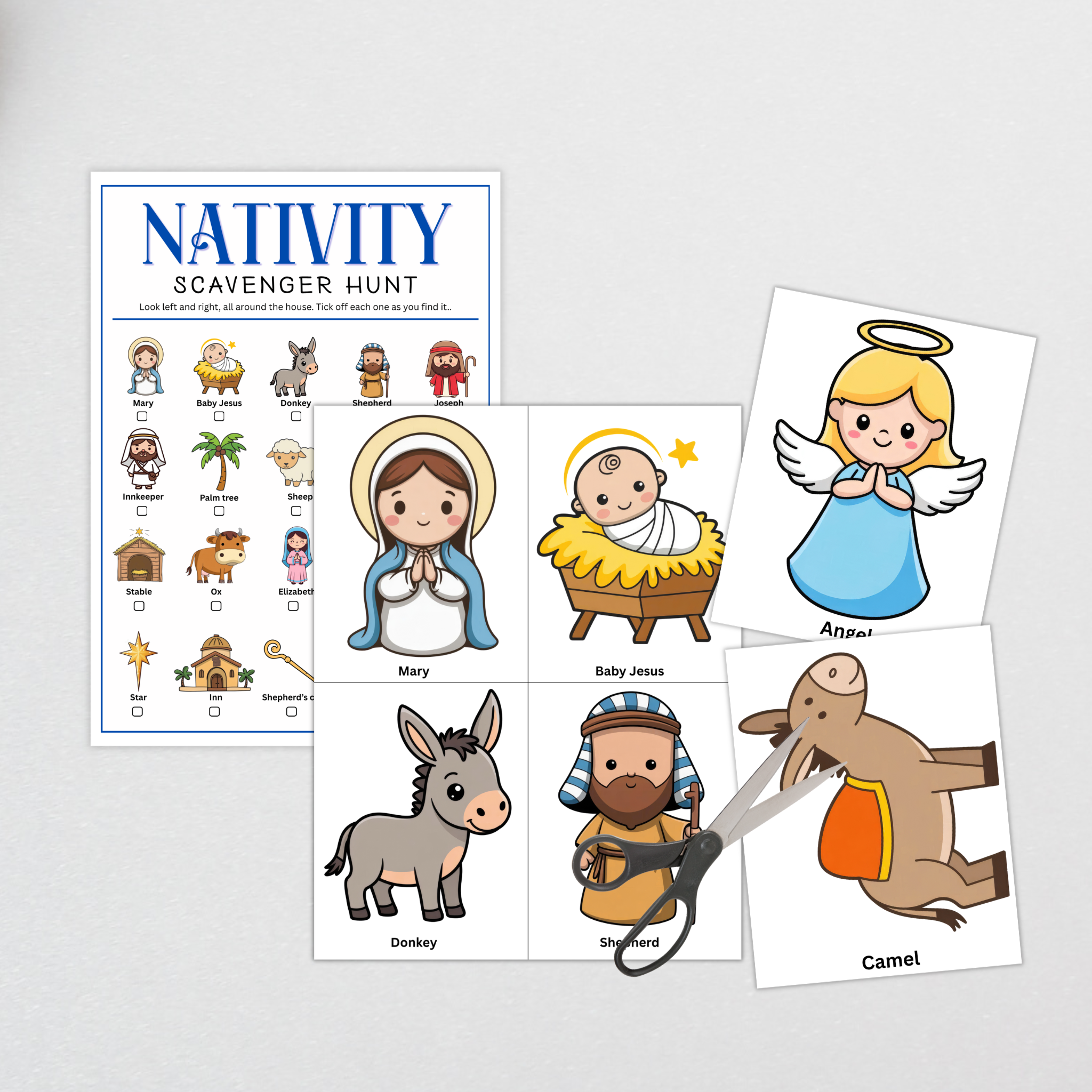 Nativity Scavenger Hunt