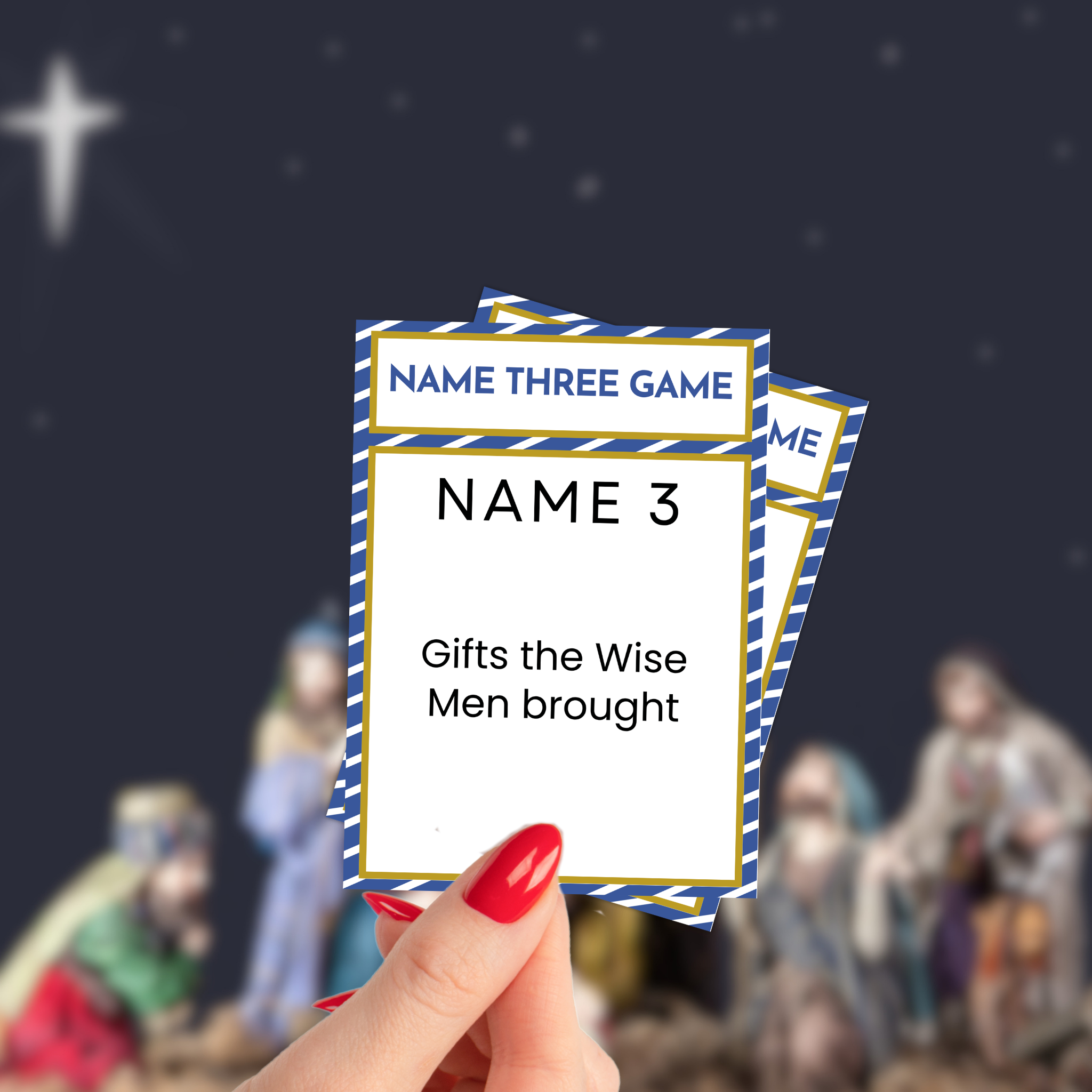 Nativity Name 3 Game