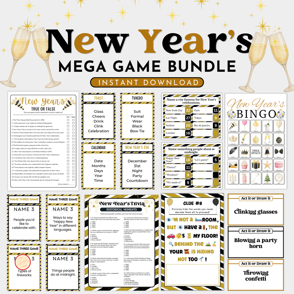 New Year's Mega Game Bundle