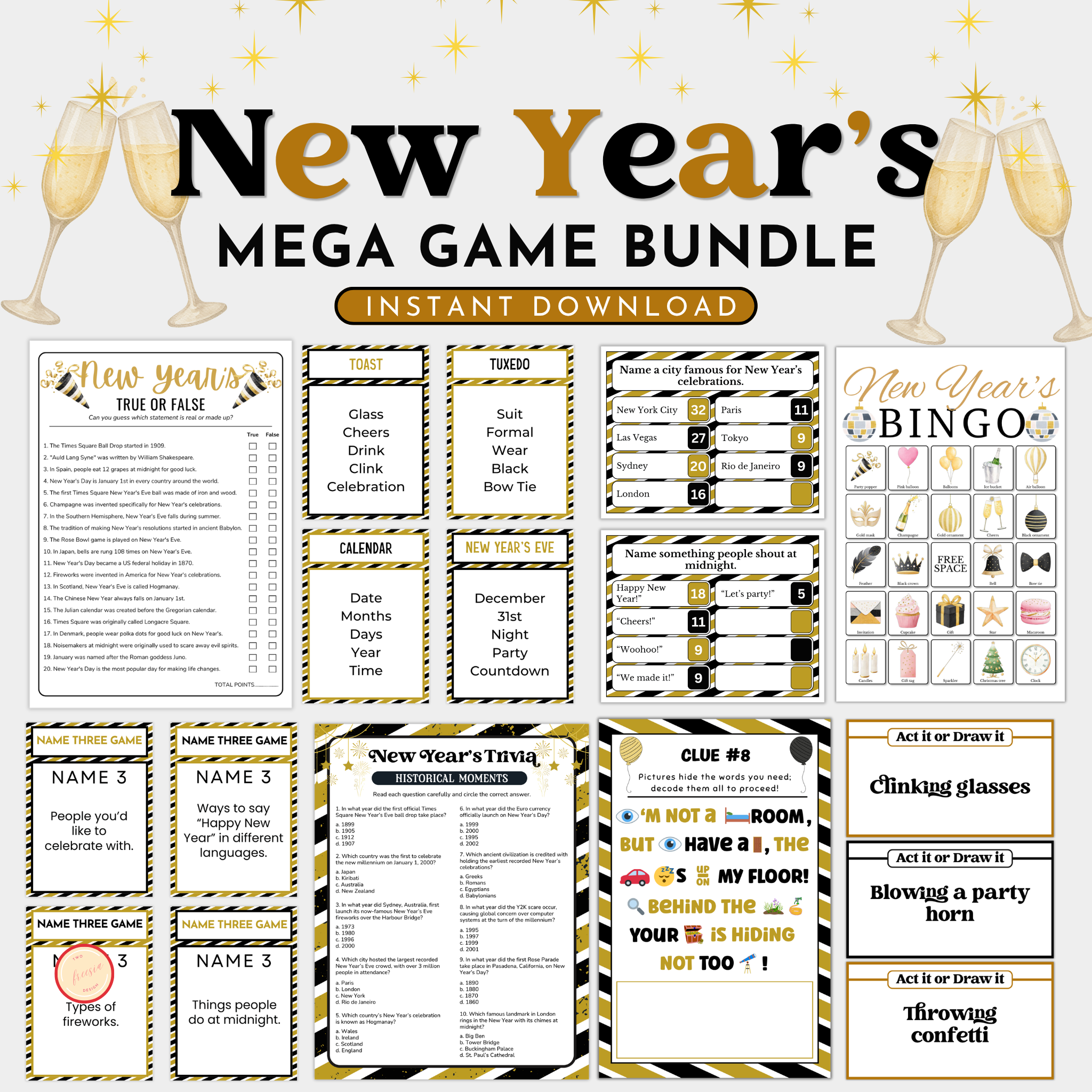 New Year's Mega Game Bundle