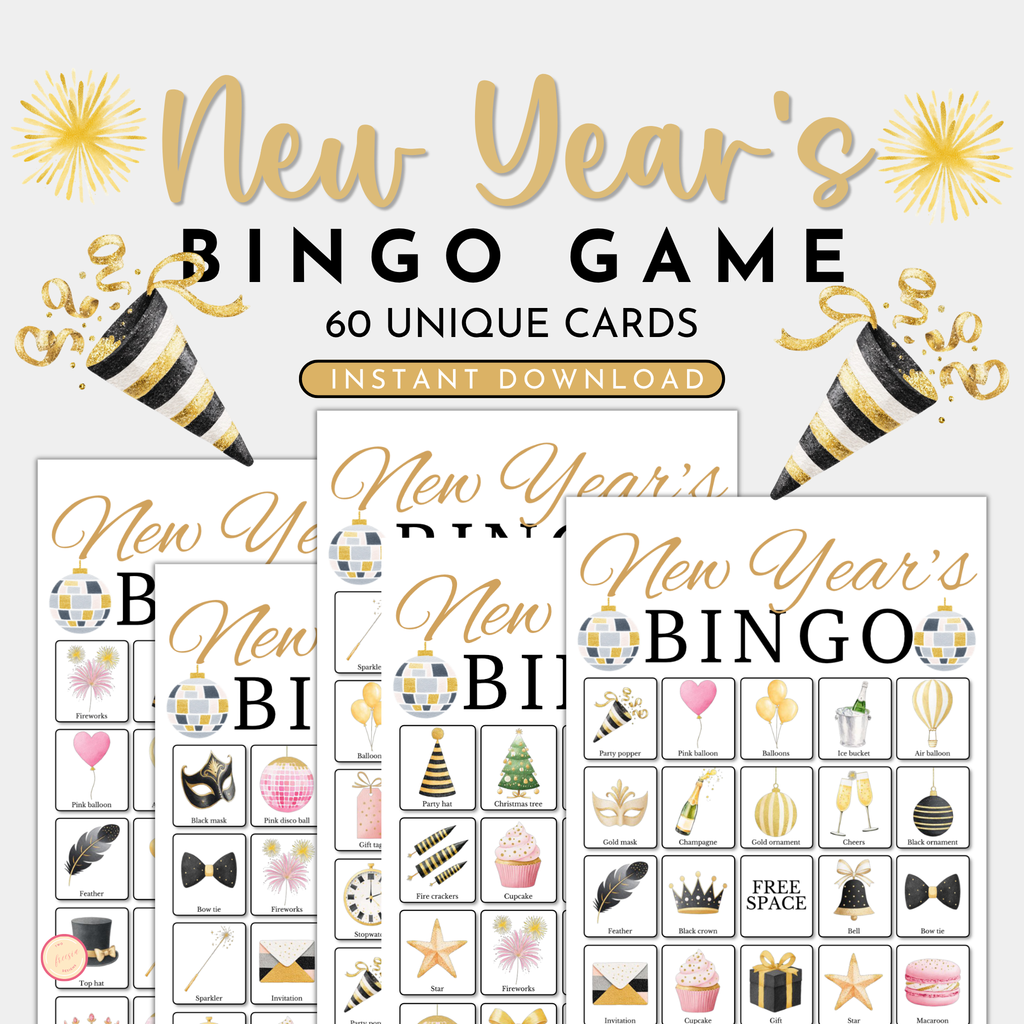 New Year's Bingo Game
