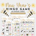 New Year's Bingo Game