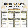 New Year's Name 3 Game