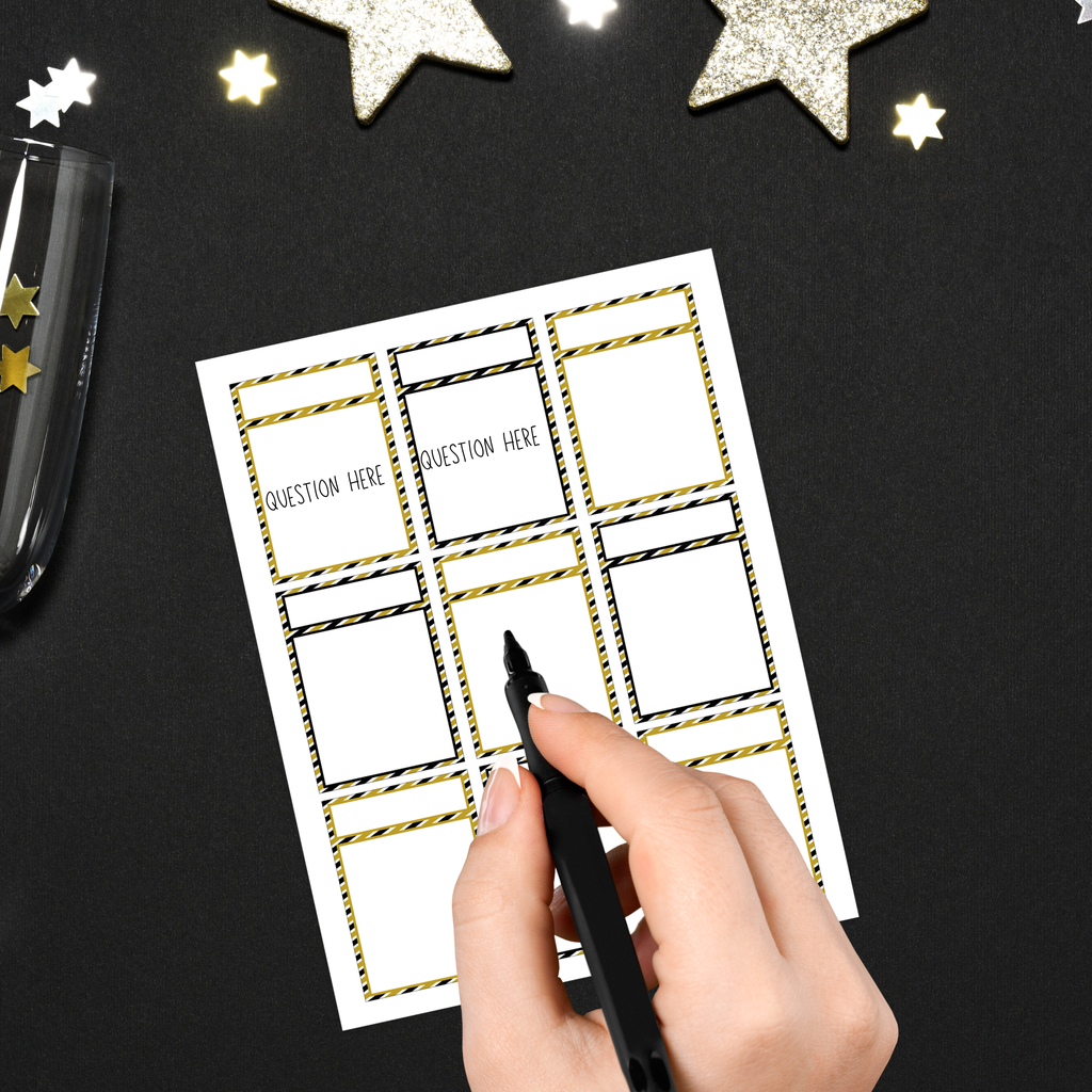 New Year's Forbidden Word Game