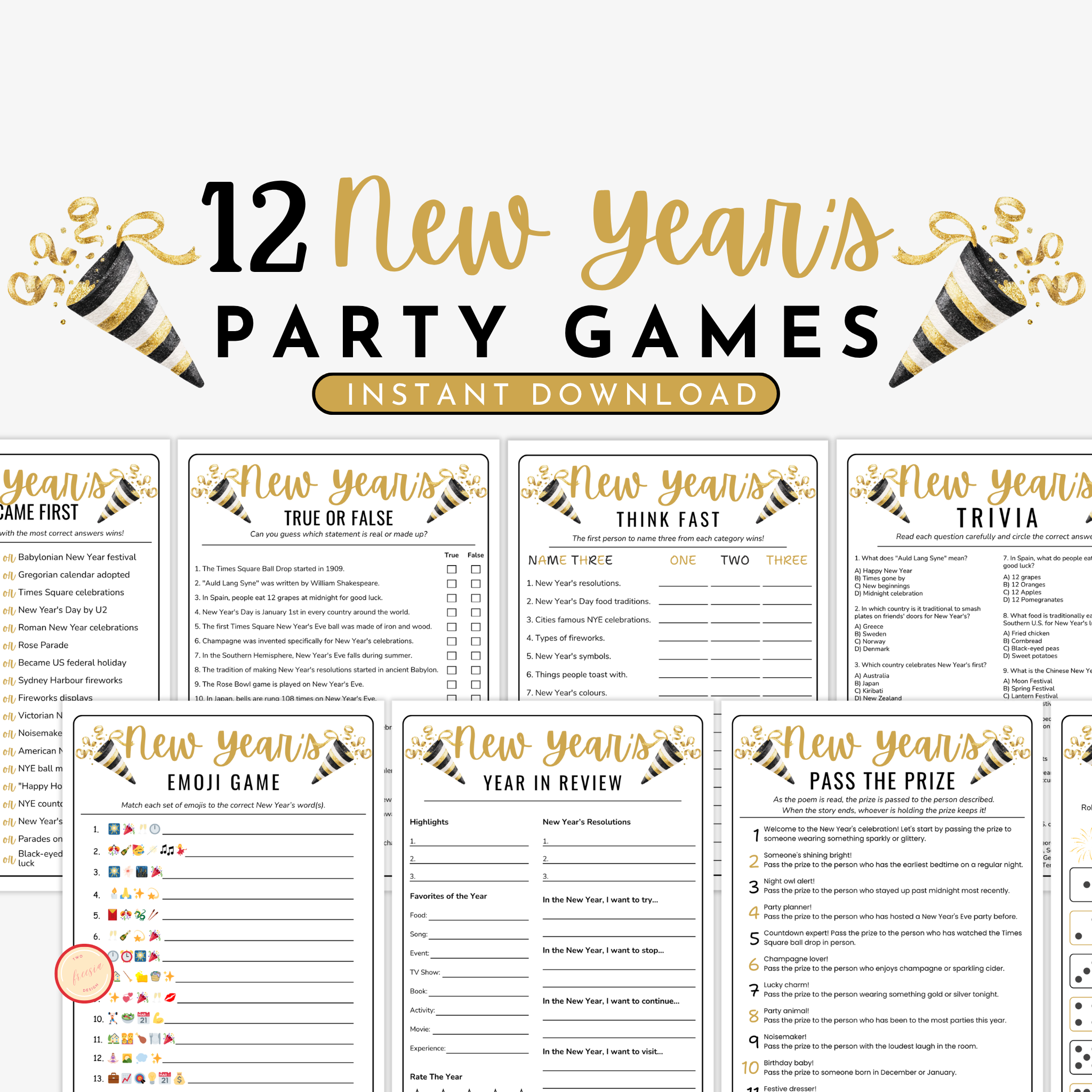 12 New Year's Party Games