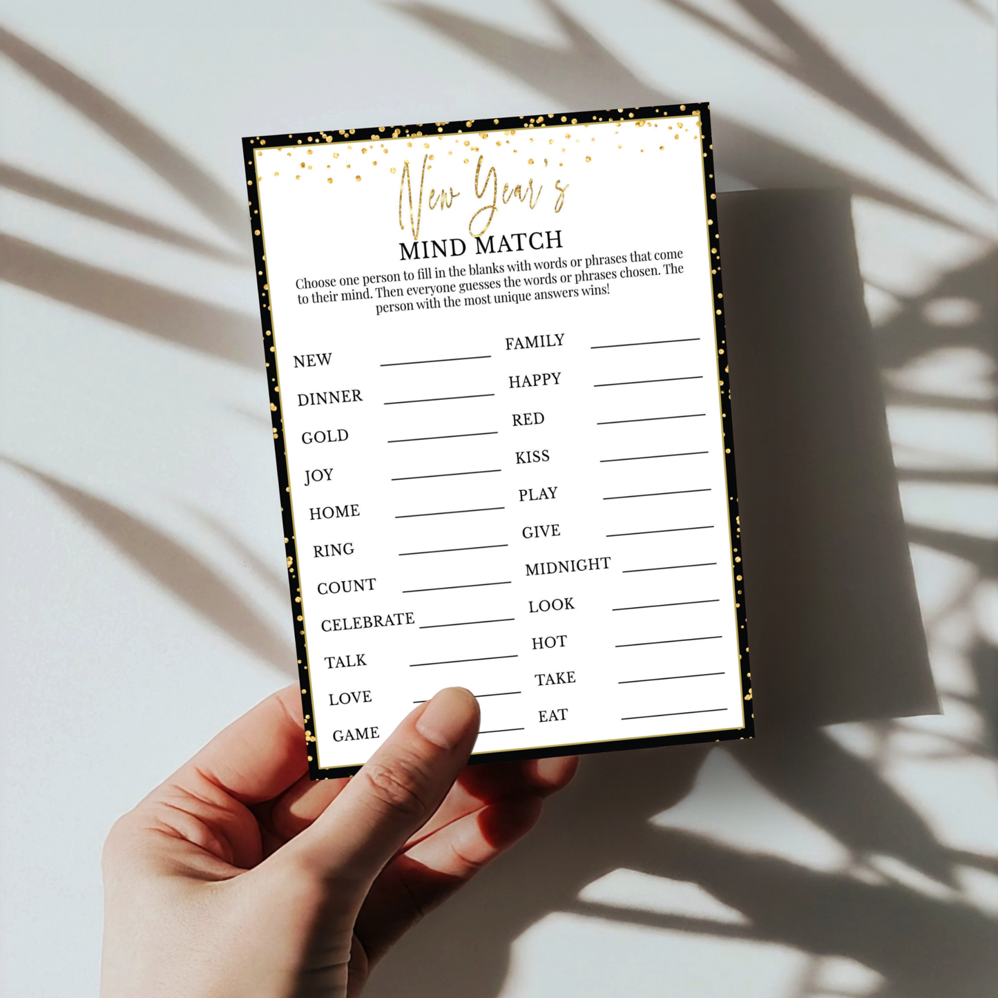 New Year's Party Games