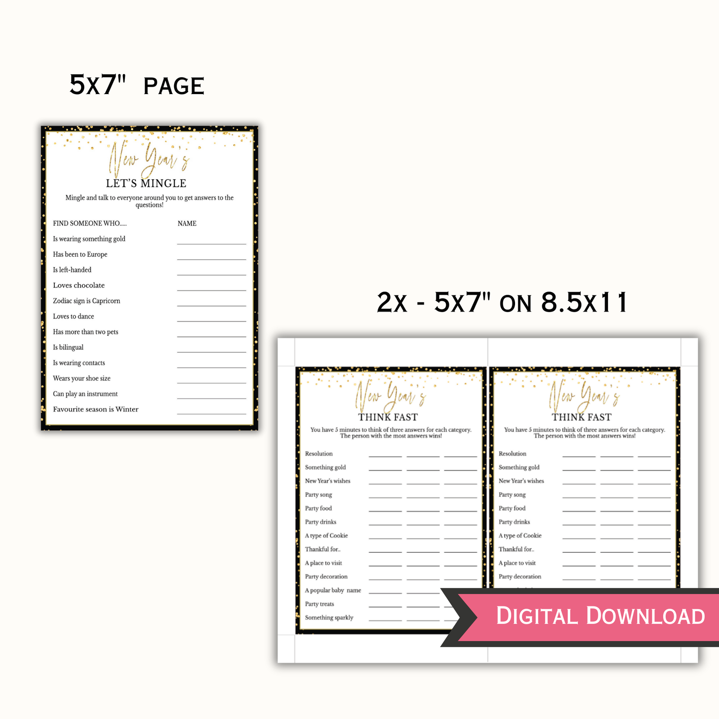 New Year's Party Games