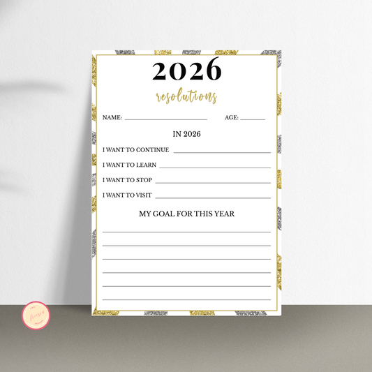 2026 New Year Resolution Game