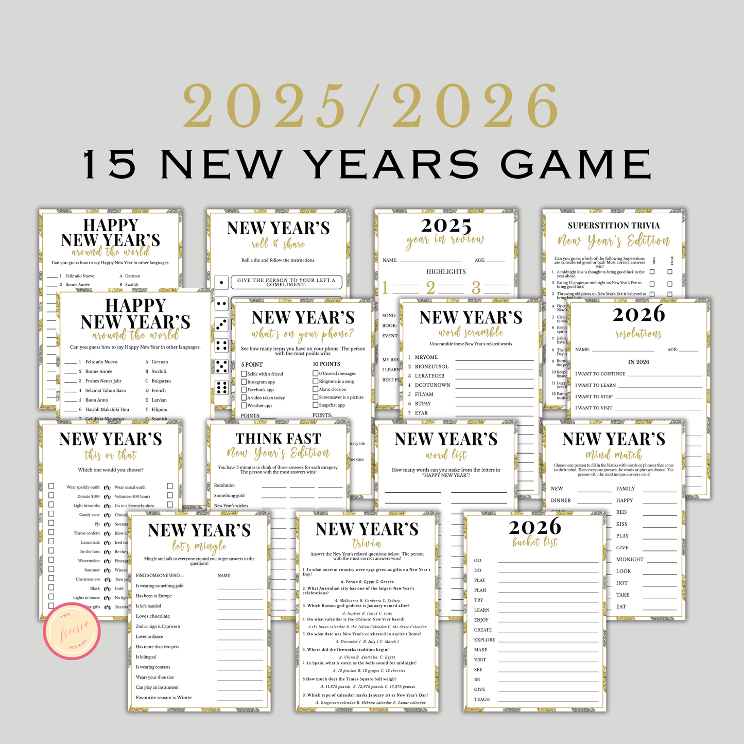 New Year's Party Games 01