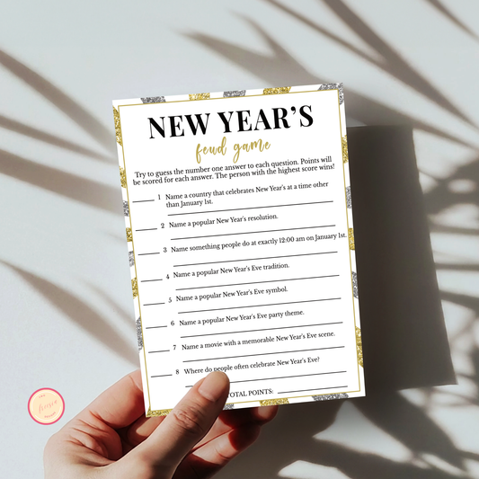 New Year's Feud Game