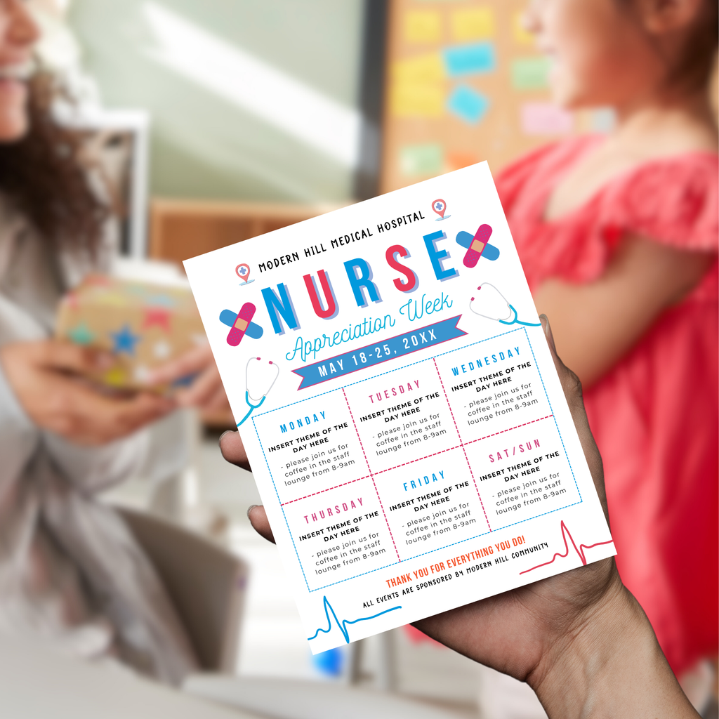 Nurse Appreciation Week Flyer