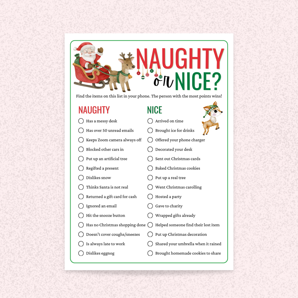 Holiday Office Party Games