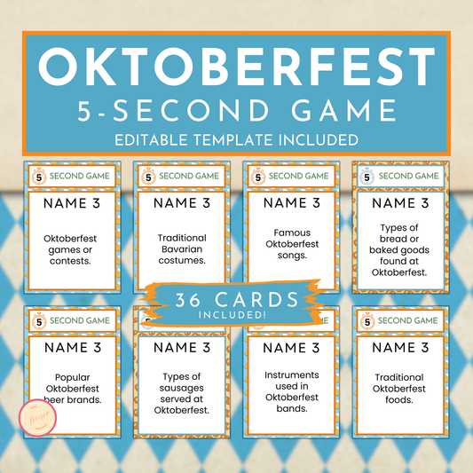 Oktoberfest 5 Second Game