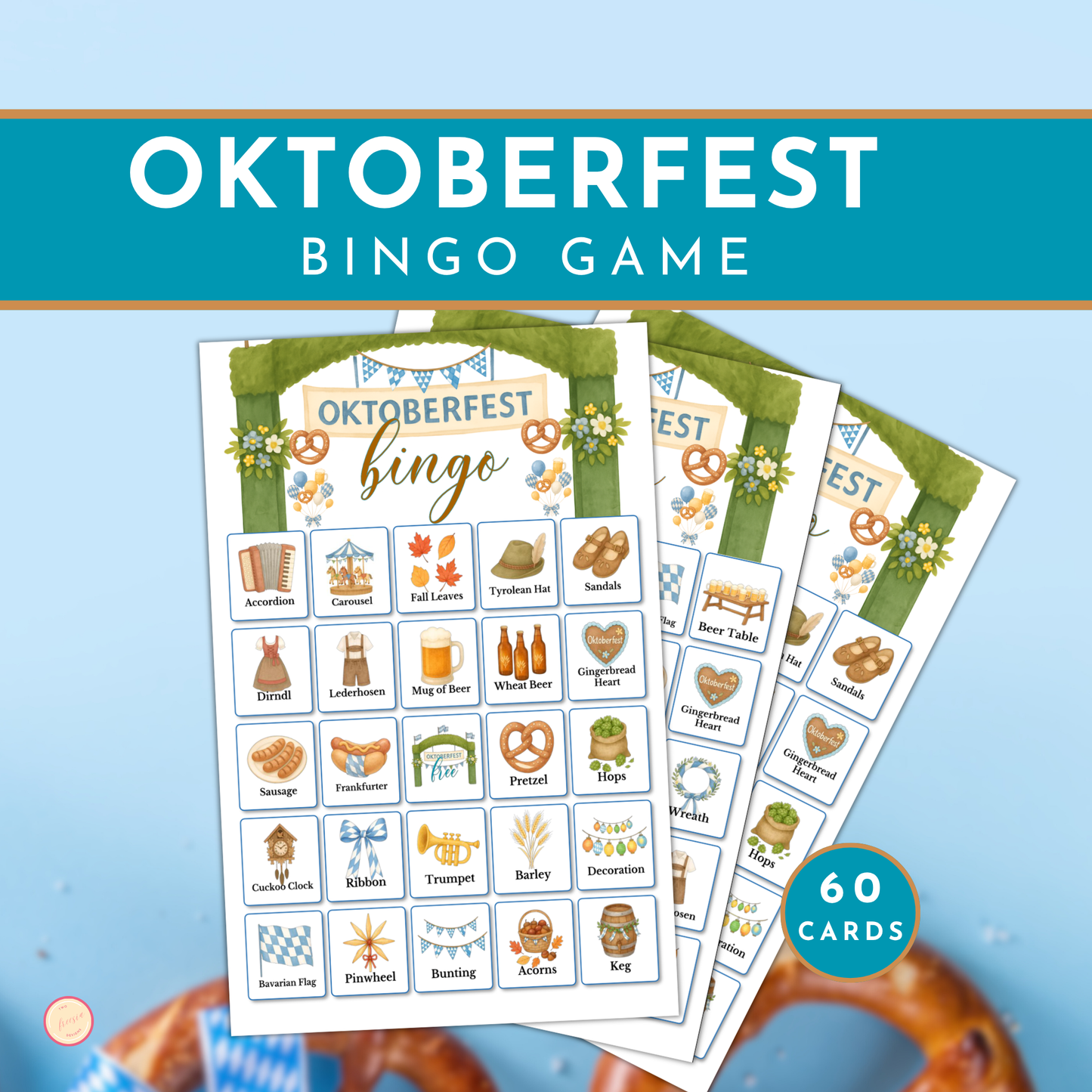 Oktoberfest Bingo Game