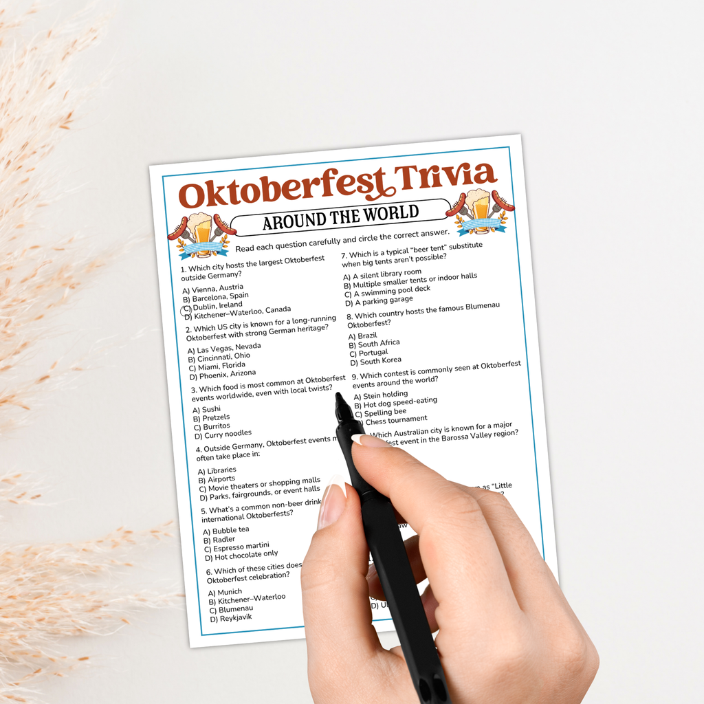 Oktoberfest Trivia Bundle