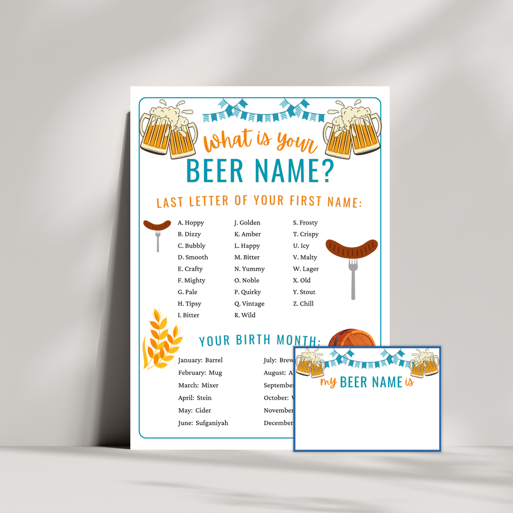 Oktoberfest Party Game Bundle