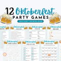 Oktoberfest Party Game Bundle