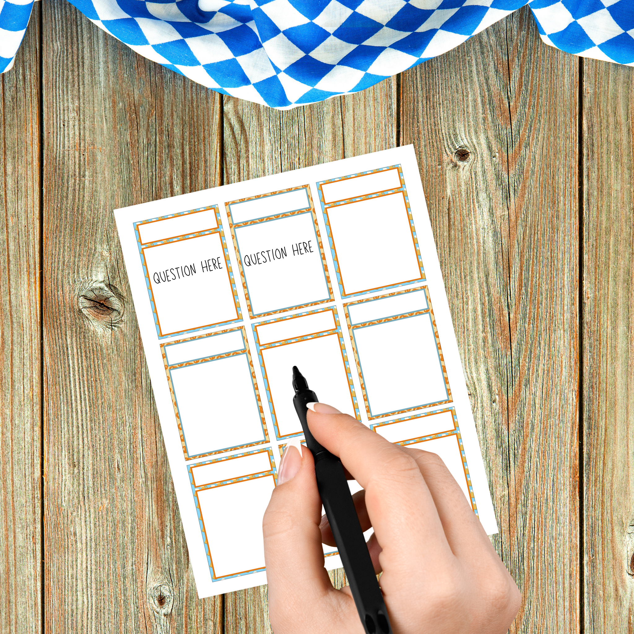 Oktoberfest Forbidden Word Game