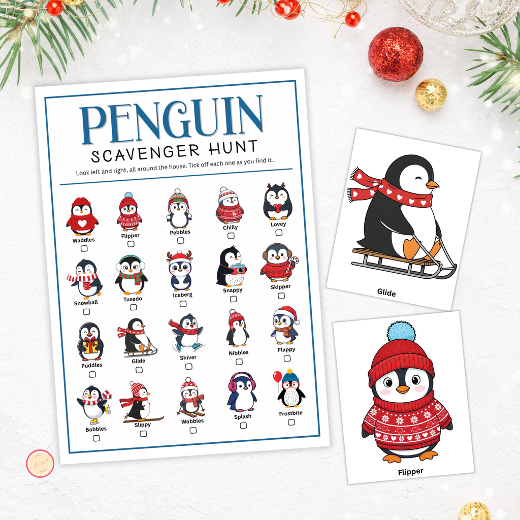 Penguin Scavenger Hunt