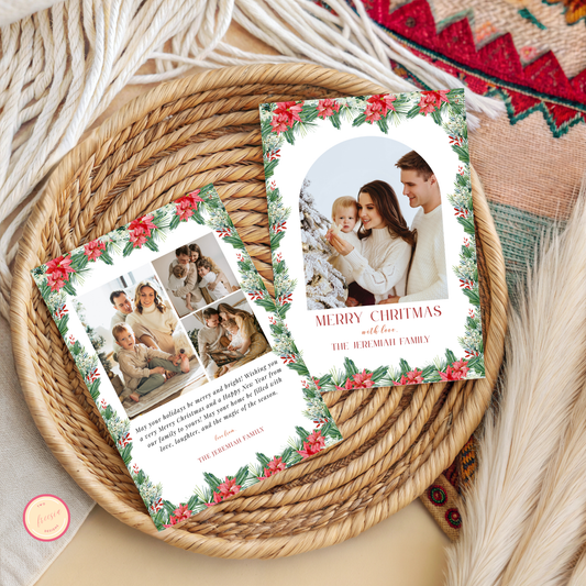 Christmas Photo Card Template