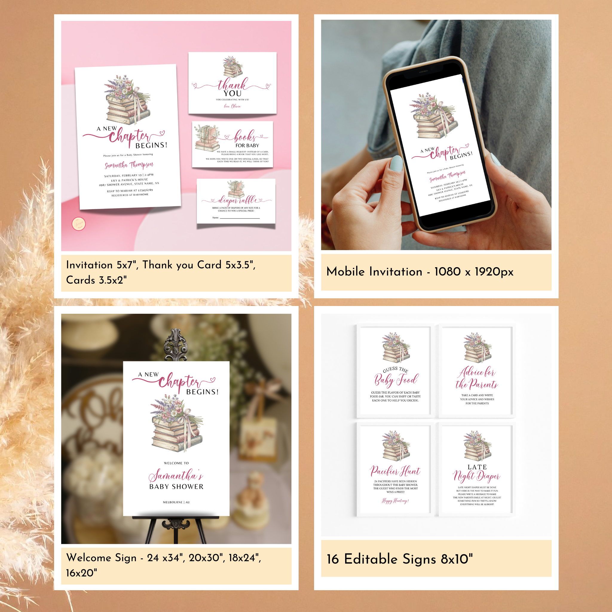Storybook Baby Shower Bundle