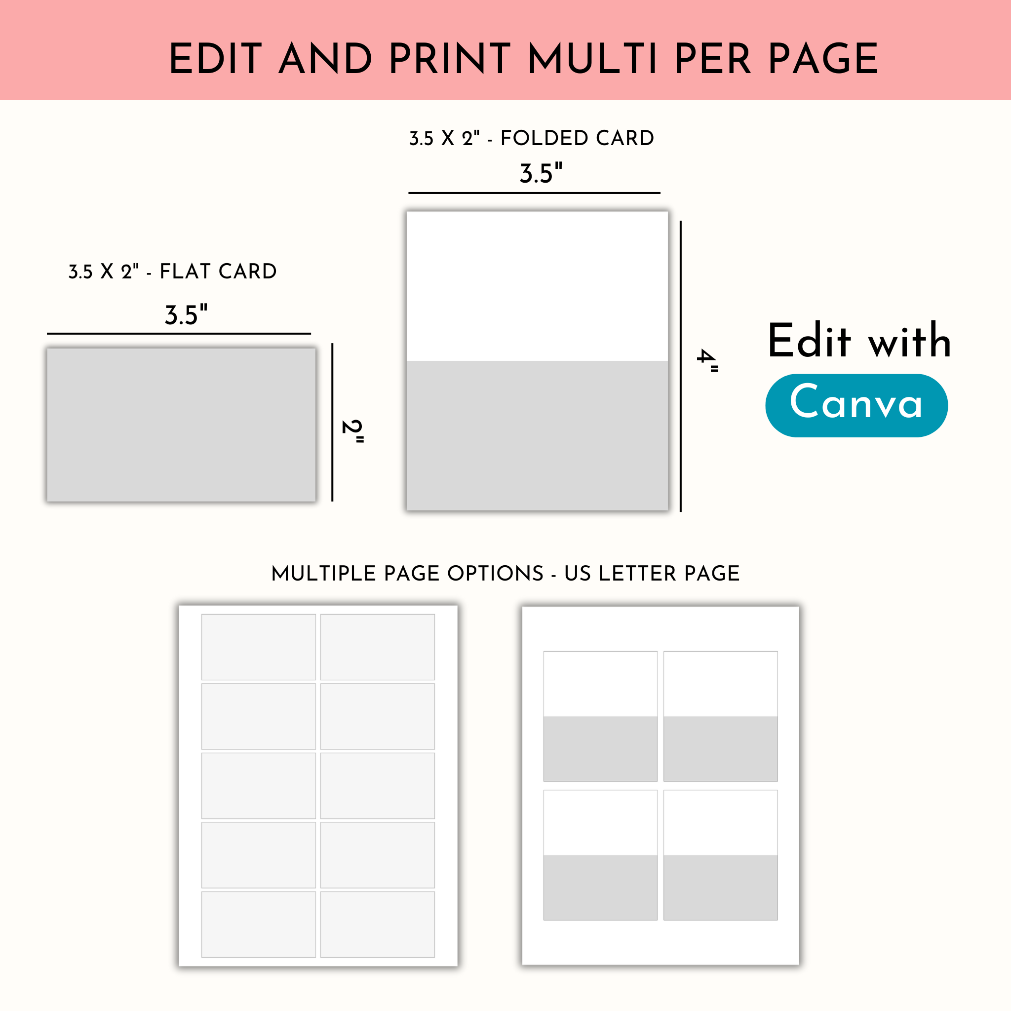 Tea Party Food Label Template